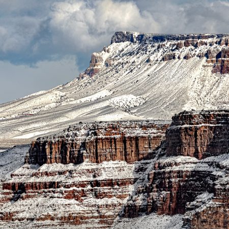 Grand Canyon North Rim with Snow