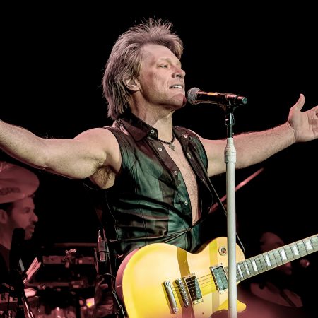 Jon Bon Jovi at Mandalay Bay Las Vegas Nevada.